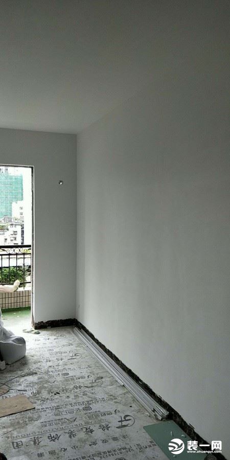 105平米三室两厅简美式风格旧房改造泥工油漆