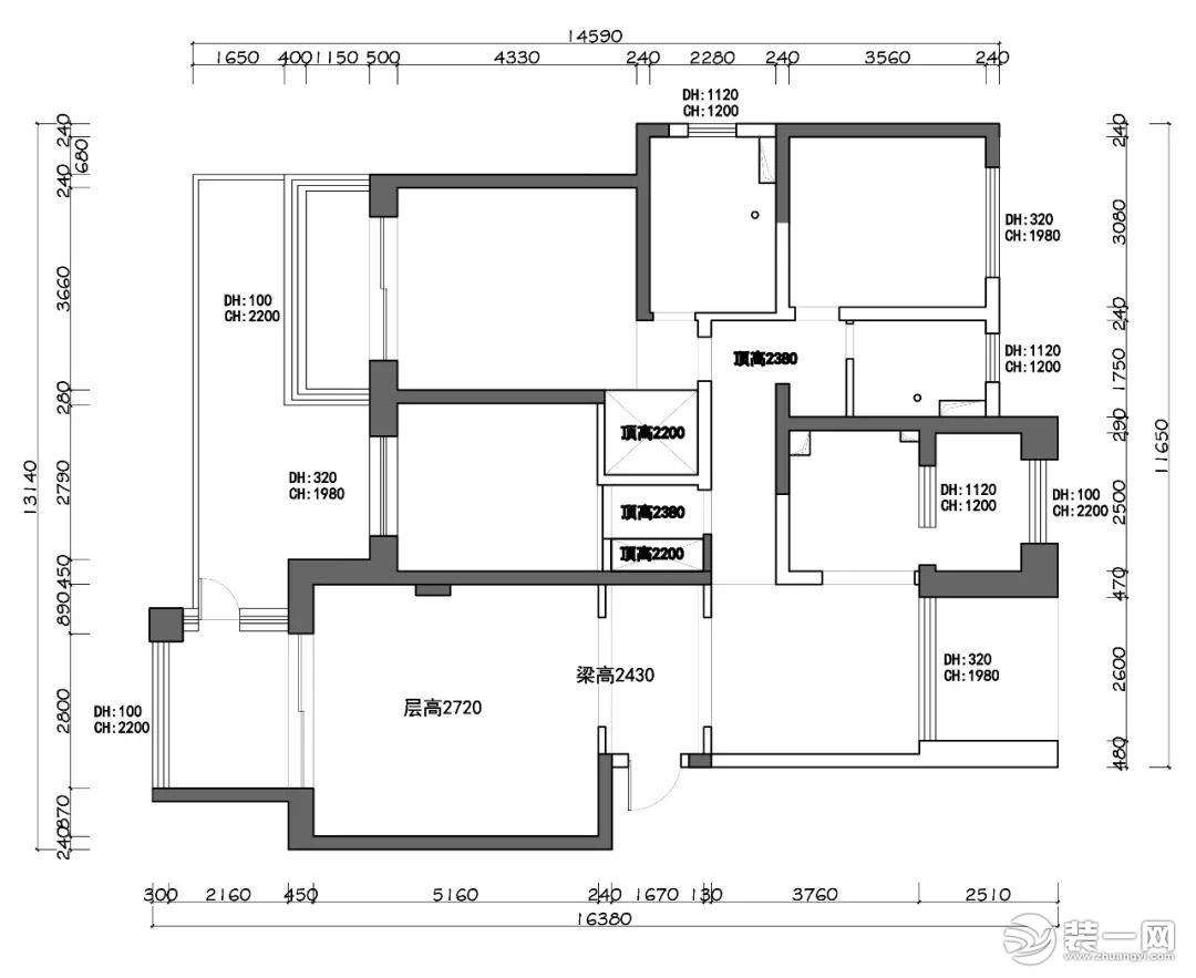 原始户型图