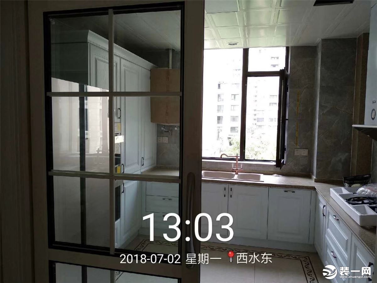 龙发装饰法式风格厨房装修实景图