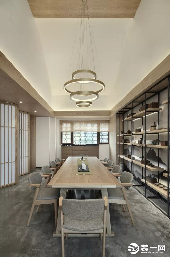 中式简约装修风格会客厅效果图