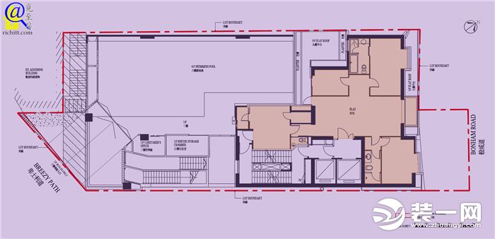 香港西半山豪宅户型图