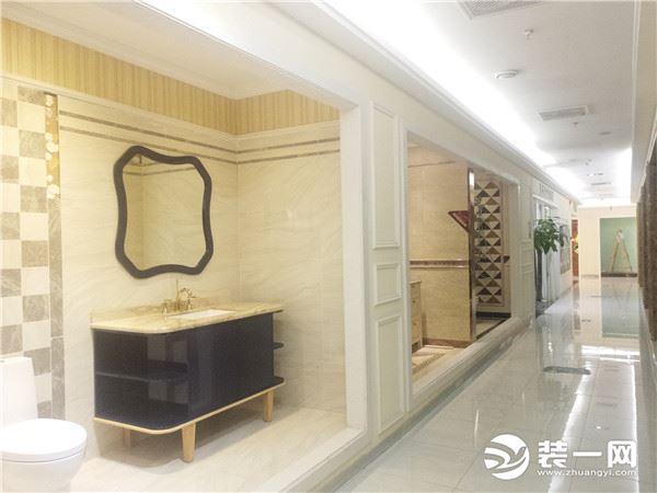 北京生活家装饰公司卫浴材料厅
