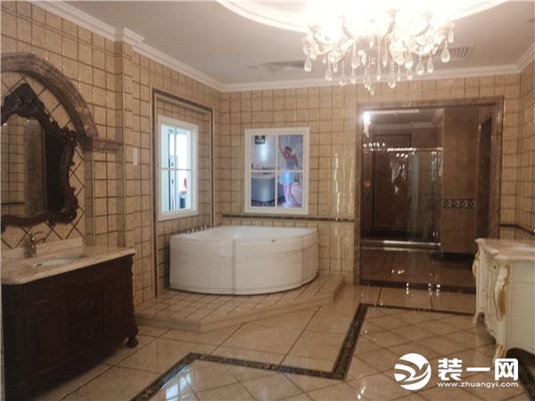 北京生活家装饰公司卫浴材料厅