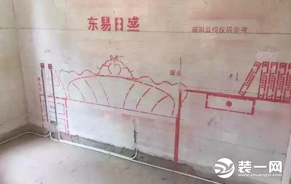 重庆东易日盛装饰公司卧室六步放线法