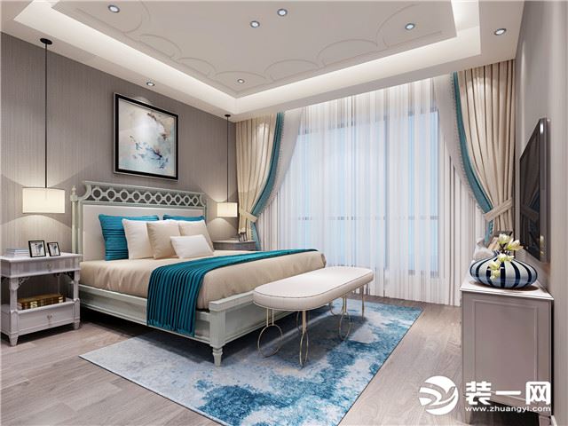 上海星杰装饰卧室装修效果图