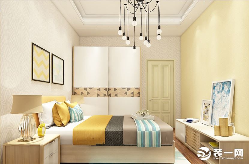 新中式东方艺术之美卧室装修案例