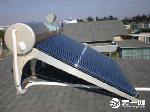 太阳能热水器装修效果图