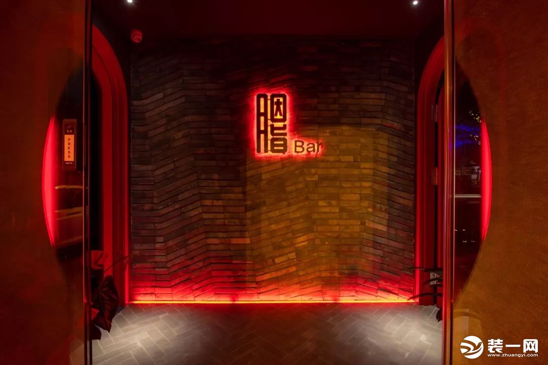 新中式风格酒吧外观装修效果图