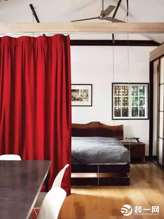 红色装修卧室装修效果图