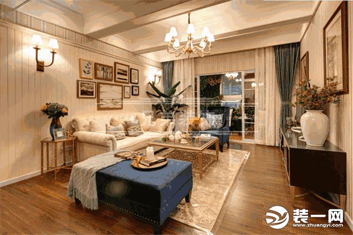 重庆地中海风格客厅装修图片