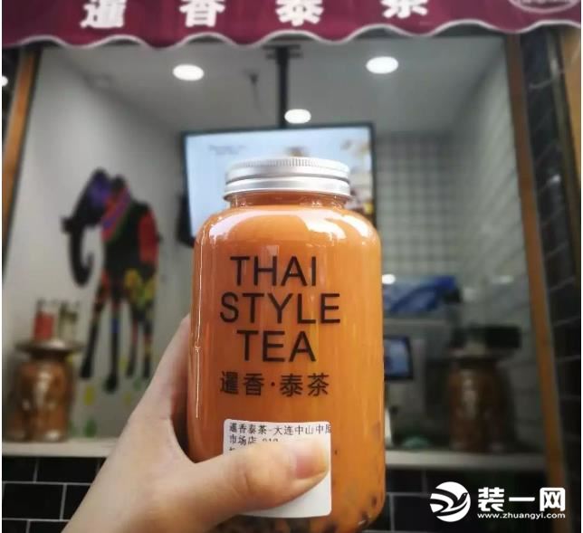 泰式奶茶店品牌之一泰式奶茶效果图