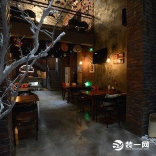 茶馆店铺装修效果图