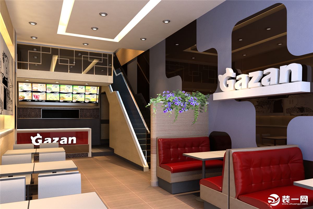 古典禅意-品客中式铁板快餐厅设计案例_社会餐饮_广州美高设计