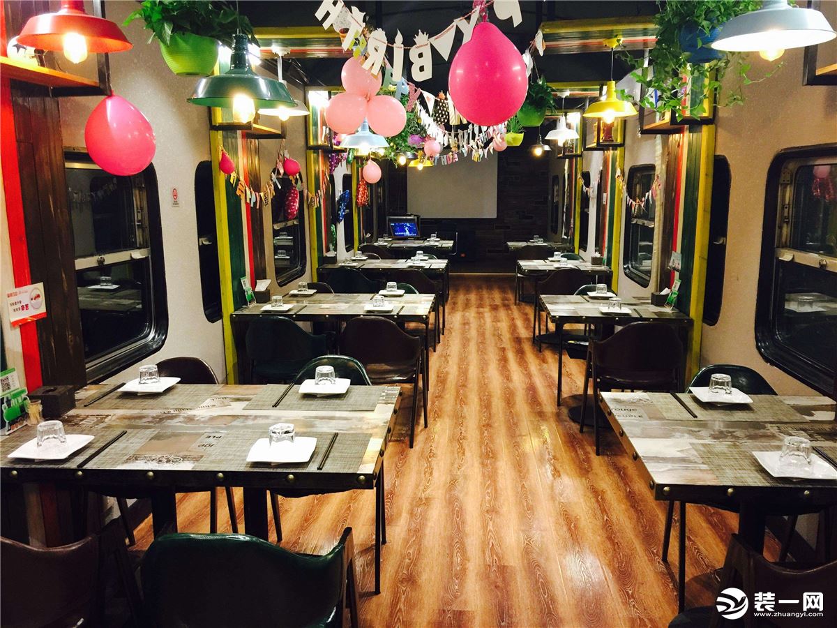 绿皮火车主题餐厅|空间|家装设计|CHEN_STAR - 原创作品 - 站酷 (ZCOOL)
