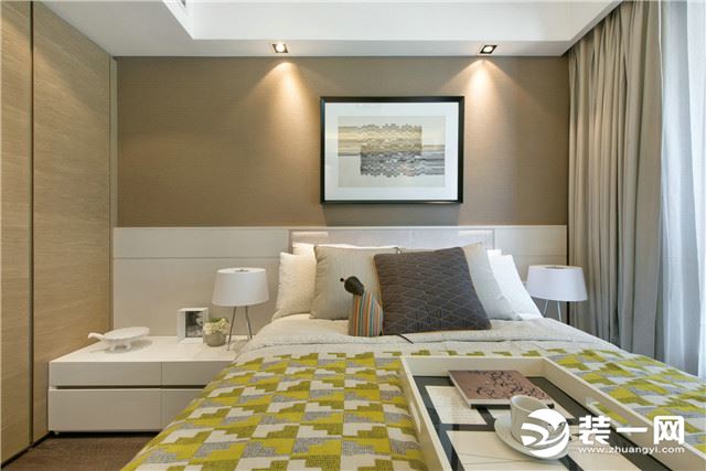唐山渤海豪庭三居室138平米现代风格装修案例效果