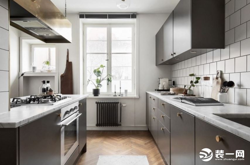 北欧风格小户型公寓厨房内部装修效果图