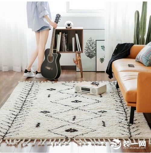 客厅地毯搭配技巧之软装地毯效果图