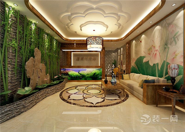 北京洗浴中心装修设计案例