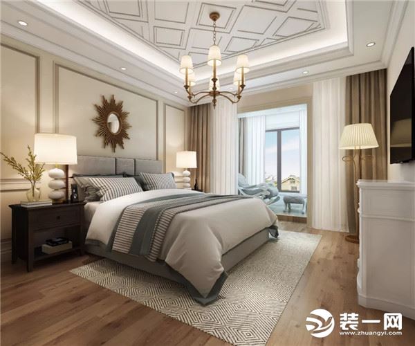 北京昆仑域卧室装修效果图