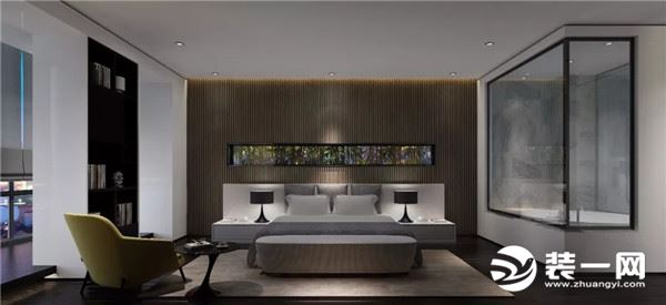 北京昆仑域现代简约风格卧室装修效果图