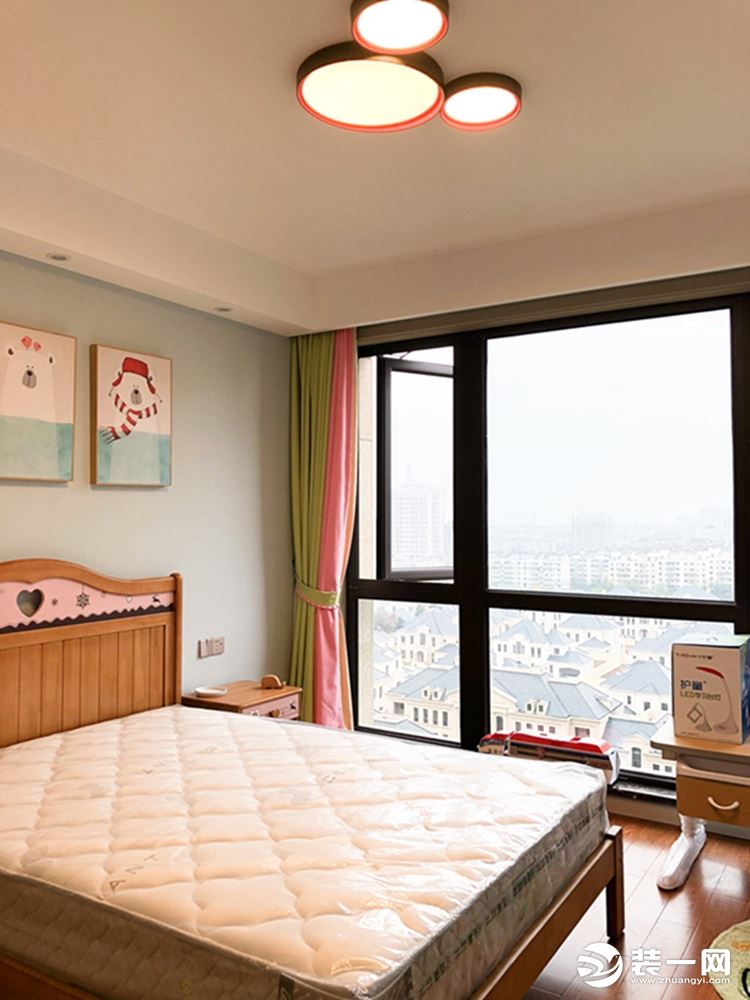 小清新北欧风格儿童卧室装修效果图