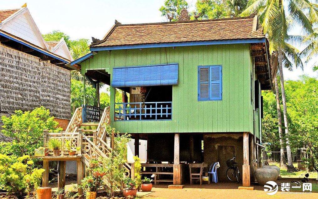 柬埔寨装修风格房屋设计