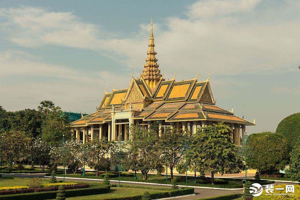 柬埔寨建筑装修风格效果图