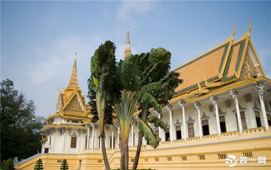 柬埔寨建筑风格效果图