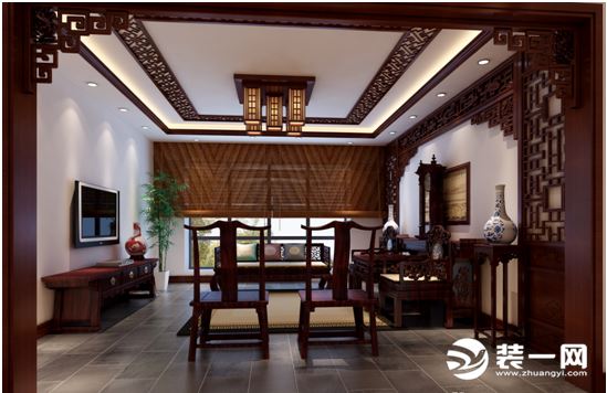 中式风格客厅案例