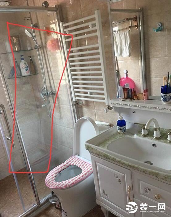 新房装修卫生间淋浴房败笔效果图