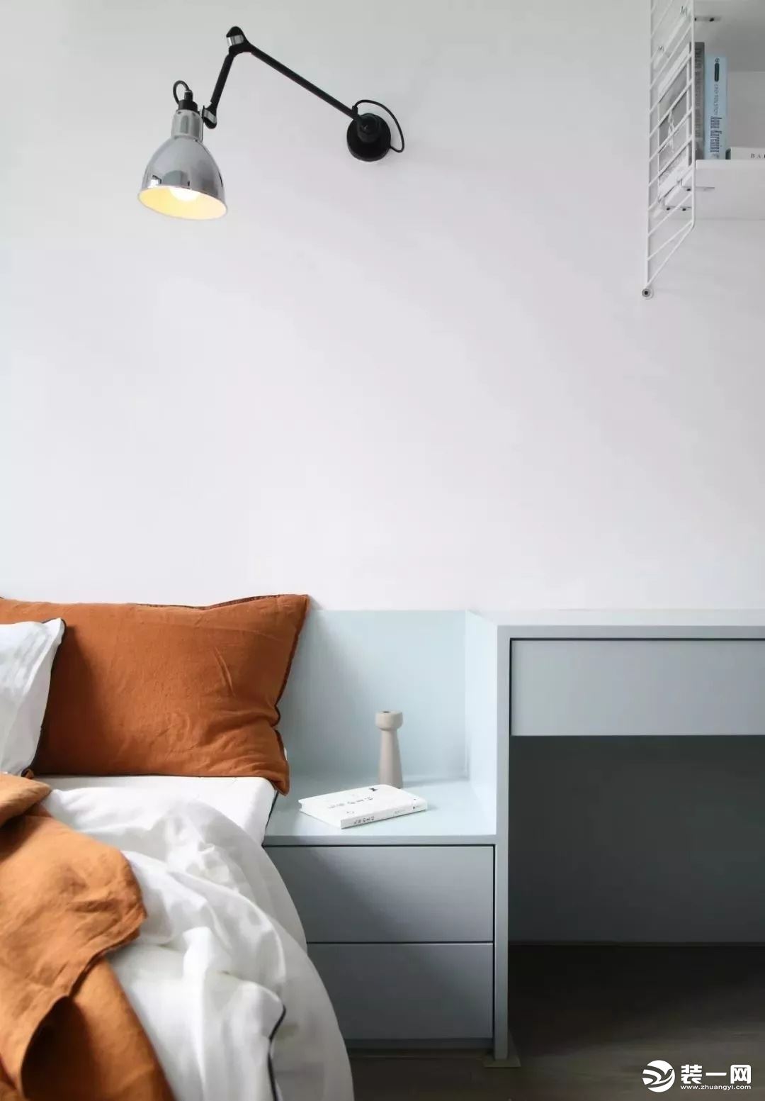 70平米的北欧风小户型卧室装修效果图