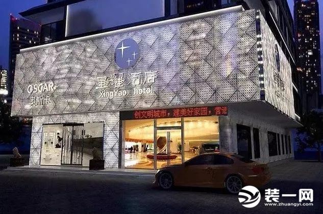 酒店门面装修效果图