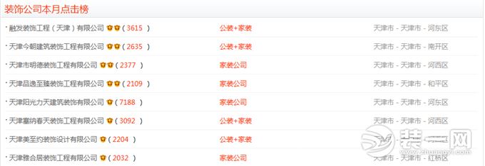 天津装修公司排名天津装修公司推荐