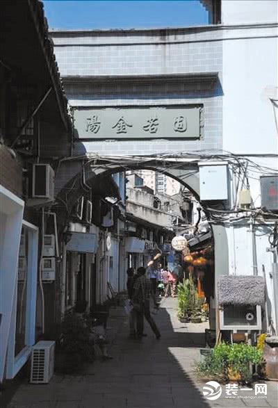 温州省级历史文化名城朔门街图
