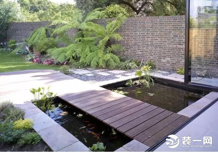 庭院鱼池景观设计庭院鱼池设计效果图庭院鱼池图片优点