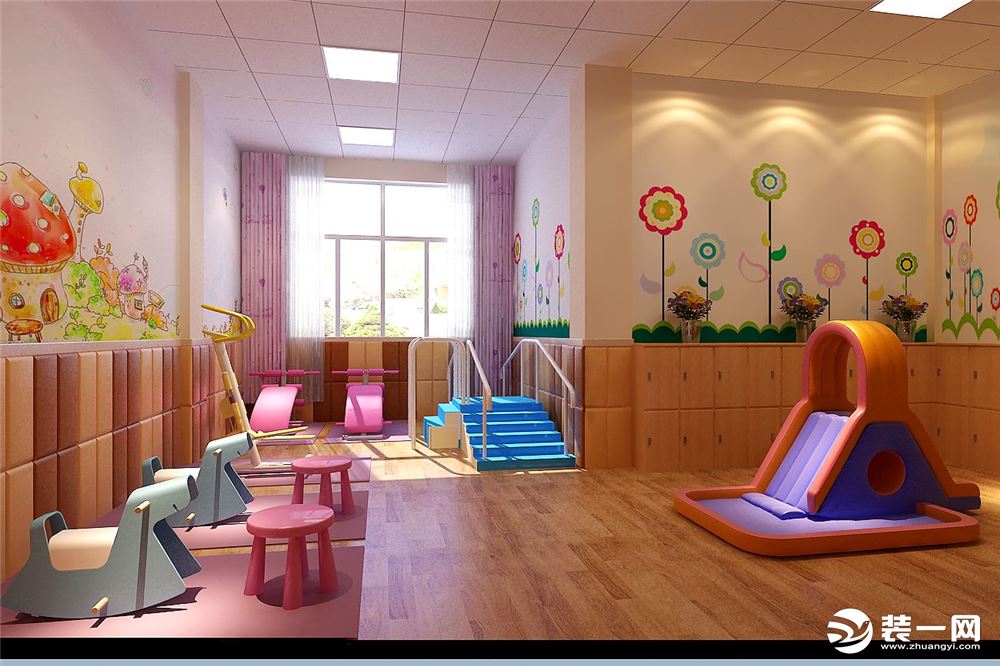 儿童医院游乐室装修效果图
