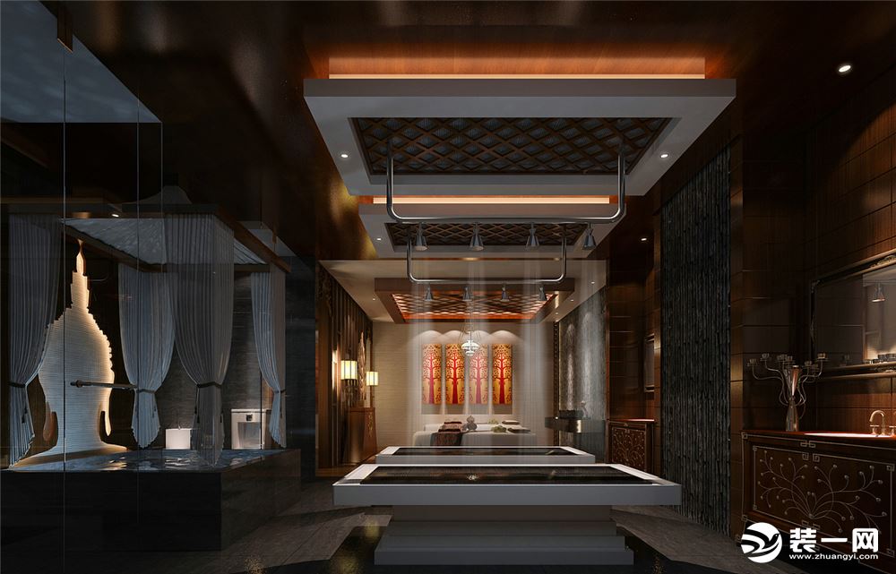 东南亚风格酒店内部构造东南亚风格酒店装修效果图