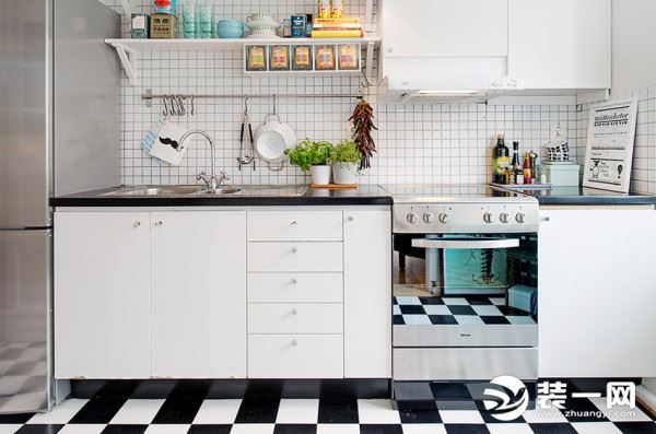 小户型公寓实例一之厨房装修设计