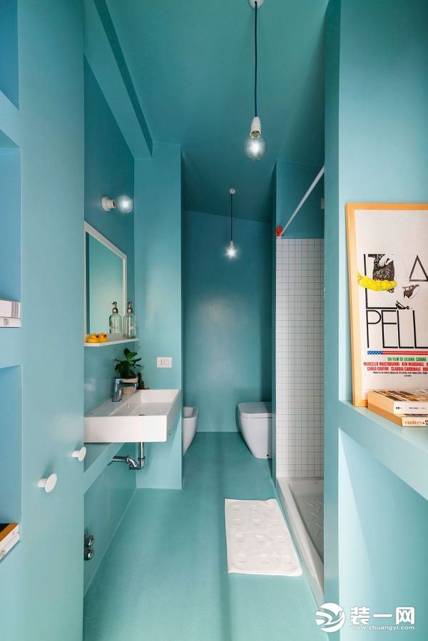 小户型公寓实例二之卫生间装修设计
