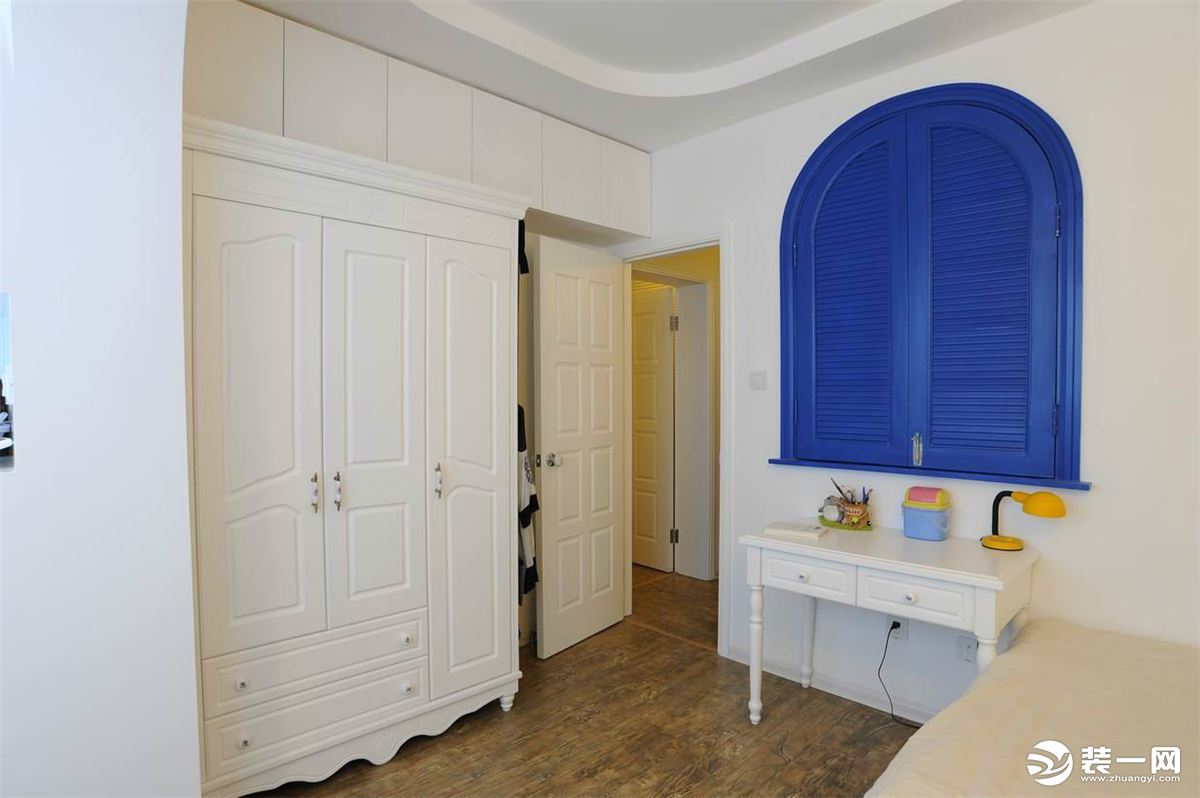 80平米房子地中海风格卧室装修效果图
