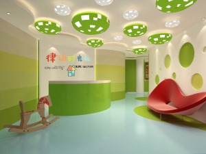 兒童醫院游樂室裝修效果圖