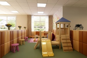 儿童医院游乐室装修效果图