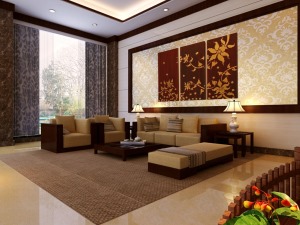 东南亚风格酒店休息室东南亚风格酒店装修效果图