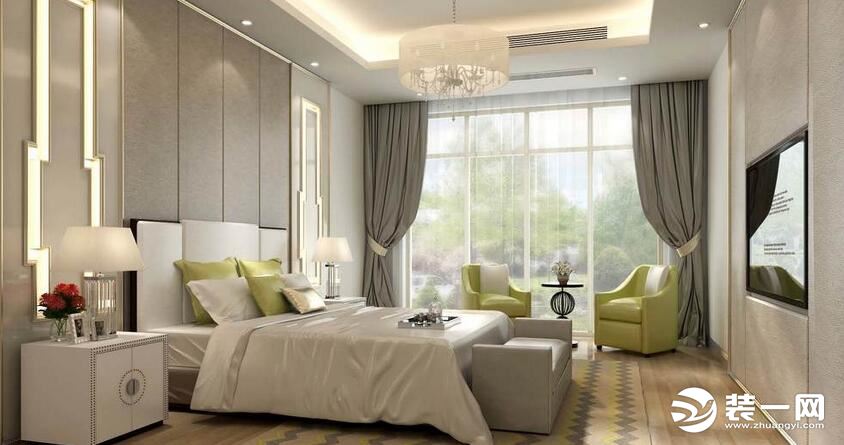 新古典卧室装修设计之新古典卧室装修效果图的家具装饰