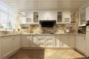 现代简约风格厨房装修设计效果图大全