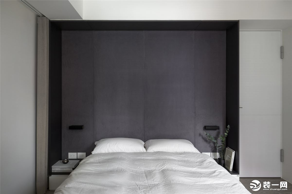 重庆珊瑚水岸现代台式风格卧室装修效果图
