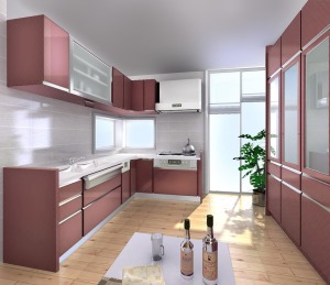厨房橱柜现代风格橱柜家装装修效果图