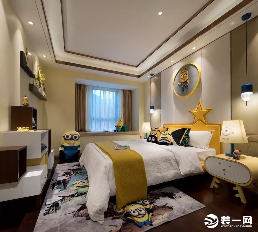 新中式风格儿童房装修