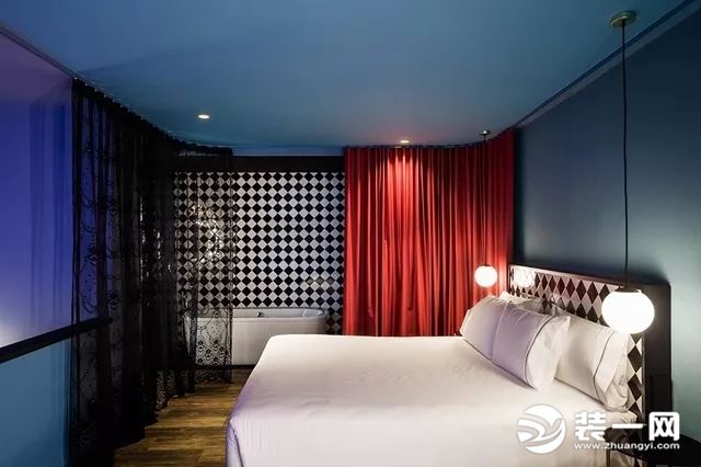 同志酒店酒店装修效果图阿莫多瓦特色主题卧室