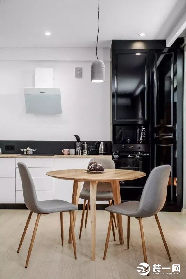 40平小户型现代简约风格一居室餐厅装修效果图